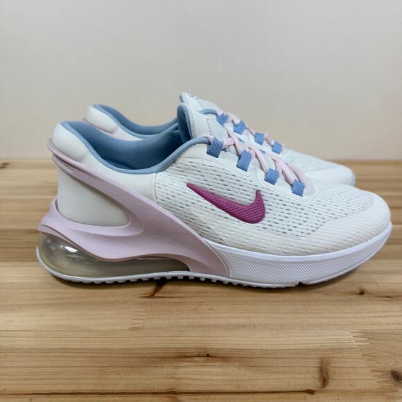 Nike Air Max 270 GO GS Easy on youth 7 Womens 8.5 Summit White Cosmic Fuchsia - Picture 1 of 9